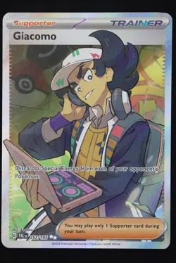 Giacomo - 252 - Paldea Evolved - Pokemon Card - Near Mint - Image 1