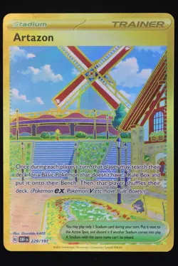 Artazon - 229 - Obsidian Flames - Pokemon Card - Lightly Played - Image 1