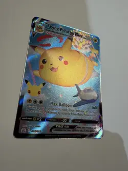 Pokemon TCG Flying Pikachu VMAX Holo Ultra Rare Card Celebrations 007/025 - Image 2