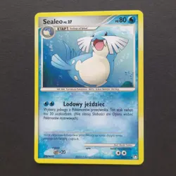 Pokemon Card TCG: Sealeo 62/123 - D&P Mysterious Treasures [Poland] - Image 1