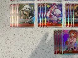 One Piece Card Game 52 SR Card Lot - English Red Sabo Shanks Ace Zoro & More - Image 4
