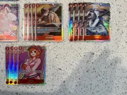 One Piece Card Game 52 SR Card Lot - English Red Sabo Shanks Ace Zoro & More - Image 5