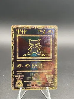 Pokemon TCG Ancient Mew 1 Pokemon Movie Promo Card 2000 Vintage Holo - Image 1