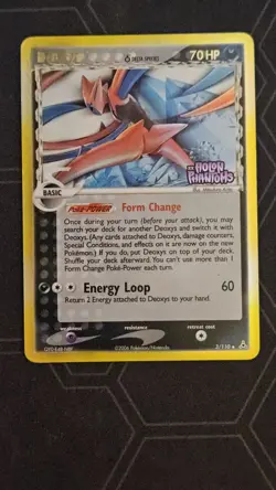 Deoxys 3/110 Reverse Holo Pokemon Card LP - Image 1