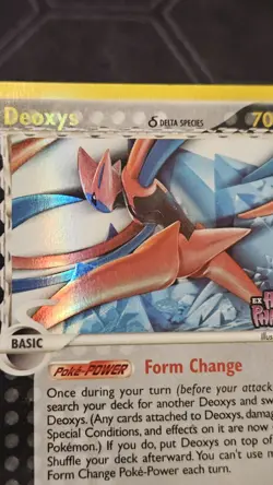 Deoxys 3/110 Reverse Holo Pokemon Card LP - Image 2