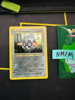Pokemon Card Forretress Neo Discovery Unlimited Holo Vintage 2/75 145 💎NM💎 - Image 1
