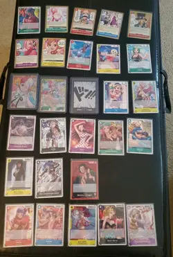 One Piece Lot 3 Packs Plus 28 Cards Uta SEC. UTA OP02-120, EB03-61 And Others - Image 4
