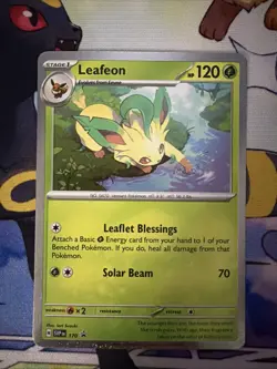 Leafeon - (Cosmos Holo) Promo SV: Scarlet & Violet Promo Cards 170 LP - Image 1