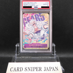 PSA10 One Piece Card Japanese OP05-119 Monkey D Luffy Alt Art Gear 5 from japan - Image 1