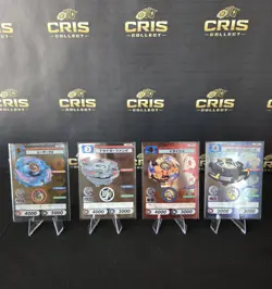 Vintage Beyblade CCG Card Lot Takara Holo Foil Seaborg 2 Driger F Trygle Bearing - Image 1