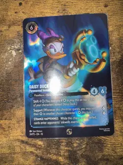 Daisy Duck - Paranormal Investigator (Store Championship) 24 Disney Lorcana... - Image 1
