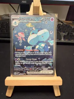 Pokemon TCG Jellicent ex 168/086 - Special Illustration Rare - White Flare - NM - Image 1