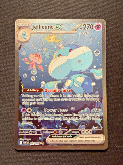Pokemon TCG Jellicent ex 168/086 - Special Illustration Rare - White Flare - NM - Image 2