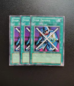 Yu-Gi-Oh - Stop Defense X3 - Full Playset - Image 1