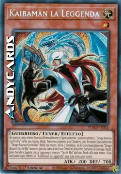 KAIBAMAN LA LEGGENDA (Kaibaman The Legend) • Segreta • DUAD IT021 • 1Ed • Yugioh - Image 1