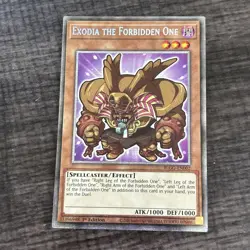 Yugioh Exodia the Forbidden One BLGG-EN002 Starlight Rare 1st Edition NM - Image 2