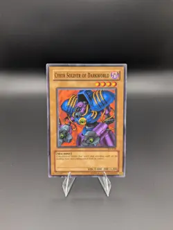 Cyber Soldier of Darkworld TP1-028 Tournament Pack 1 Damaged Yu-Gi-Oh! TP1-028 - Image 1