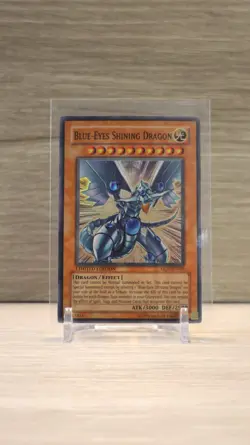 YU-GI-OH! Blue-Eyes Shining Dragon MOV-EN001 Limited Edition Holo - Image 1