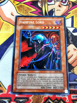 Vampire Lord dcr-000 Unltd Ed (LP) Secret Rare Yu-Gi-Oh! - Image 1