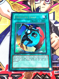 Creature Swap lod-081 1st Edition (NM) Ultra Rare Yu-Gi-Oh! - Image 1