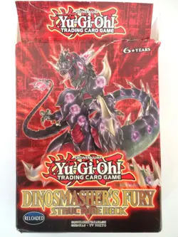 Yu-Gi-Oh! TCG Dinosmasher's Fury Structure Deck 1st Edition COMPLETE Near Mint - Image 1