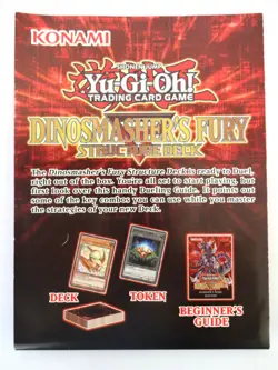 Yu-Gi-Oh! TCG Dinosmasher's Fury Structure Deck 1st Edition COMPLETE Near Mint - Image 3