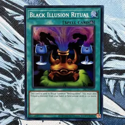 Black Illusion Ritual SRL-EN051 Spell Ruler (25th Anniversary Edition) Unlimited - Image 2