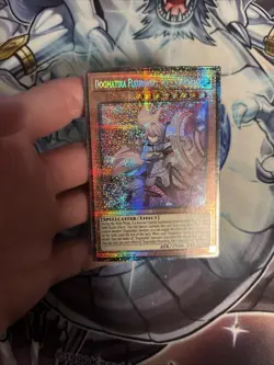 (WNU) Dogmatika Fleurdelis, the Knighted (Starlight Rare) CH01-EN015 1st Ed LP - Image 3