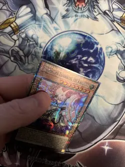 (WNU) Dogmatika Fleurdelis, the Knighted (Starlight Rare) CH01-EN015 1st Ed LP - Image 5
