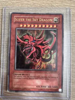 Yu-Gi-Oh! TCG Slifer the Sky Dragon GBI-001 Ultra Rare DMG - Image 1