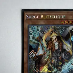 Yu-Gi-Oh! Surge Blitzclique Secret Rare CORI-EN011 1st Edition - Image 2