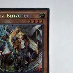 Yu-Gi-Oh! Surge Blitzclique Secret Rare CORI-EN011 1st Edition - Image 3