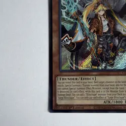 Yu-Gi-Oh! Surge Blitzclique Secret Rare CORI-EN011 1st Edition - Image 5