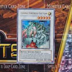 1x Cosmic Fortress Gol'gar - Ultra Rare - CRMS-EN044 - Unlimited - LP - Image 1