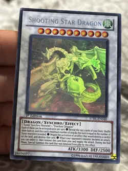 Yu-Gi-Oh! 1x Shooting Star Dragon Ghost Rare 1st Edition STBL--EN040 MP - Image 1