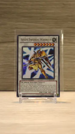 YU-GI-OH! Seven Swords Warrior JUMP-EN047 Limited Edition Holo - Image 1