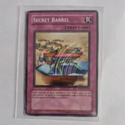 1x SECRET BARREL DR1-EN101 ~ Dark Revelation Volume 1 Unl Edt SHORT PRINT Played - Image 1