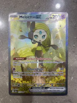 Meloetta ex - 167/086 - Black Bolt - Special Illustration Rare - Pokemon TCG - Image 1