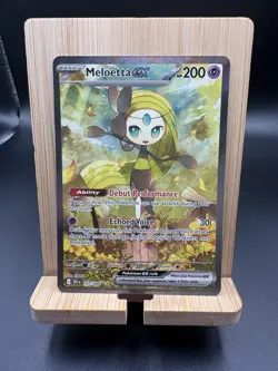 Pokemon TCG Meloetta ex 167/086 - Special Illustration Rare SIR - Black Bolt - Image 1