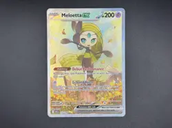 Pokemon TCG Meloetta ex 167/086 - Special Illustration Rare SIR - Black Bolt - Image 3