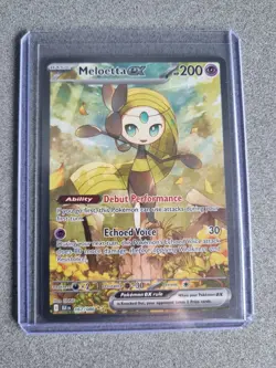 Meloetta ex - 167/086 - Black Bolt - Special Illustration Rare - Pokemon TCG - Image 1