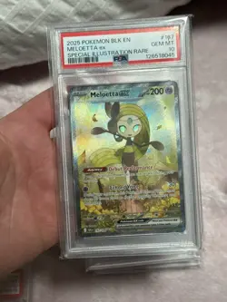 PSA 10 MELOETTA EX 167/086 SPECIAL ILLUSTRATION RARE BLACK BOLT POKEMON💎✨💎 - Image 4