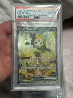 PSA 10 MELOETTA EX 167/086 SPECIAL ILLUSTRATION RARE BLACK BOLT POKEMON💎✨💎 - Image 5