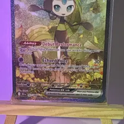 Pokemon TCG Meloetta ex 167/086 Special Illustration Rare Holo SV Black Bolt - Image 3