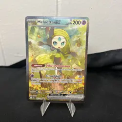 Pokemon Meloetta ex 167/086 SV: Black Bolt Special Illustration Rare Holo EX 20 - Image 1