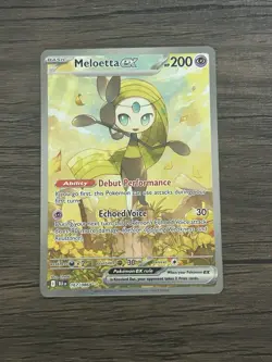Pokemon Meloetta EX Special Illustration Rare Black Bolt 167/086 - Image 1