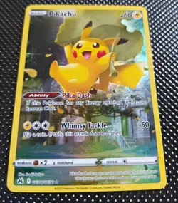 Pikachu GG30/GG70 Holo Crown Zenith Galarian Gallery Pokemon Holo NM - Image 1