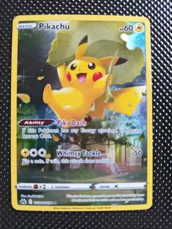 Pikachu GG30/GG70 Holo Crown Zenith Galarian Gallery Pokemon Holo NM - Image 2