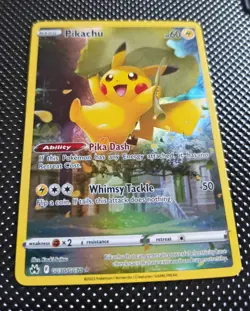Pikachu GG30/GG70 Holo Crown Zenith Galarian Gallery Pokemon Holo NM - Image 5