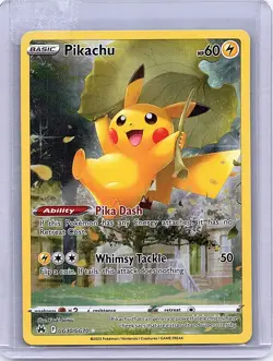 Pikachu GG30/GG70 Holo Crown Zenith Galarian Gallery Pokemon Holo NM - Image 1